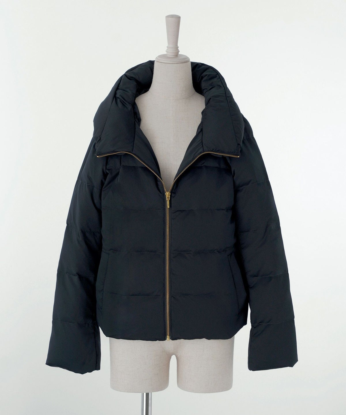 レディース/コート/アウター/ダウン/フェザー/秋/冬/長袖/グレー/グレージュ/ネイビー/M