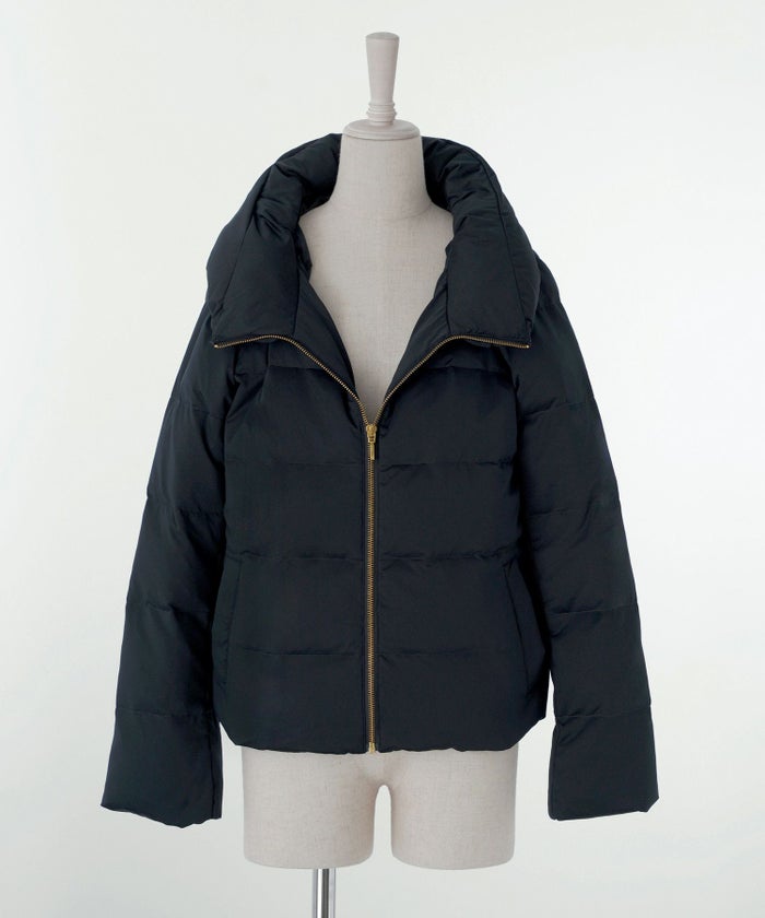 レディース/コート/アウター/ダウン/フェザー/秋/冬/長袖/グレー/グレージュ/ネイビー/M