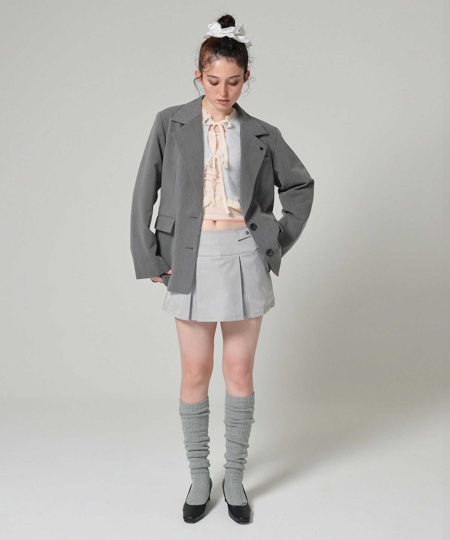 Special-Price-SALE ハート刺繍入り テーラードジャケット TINA：JOJUN