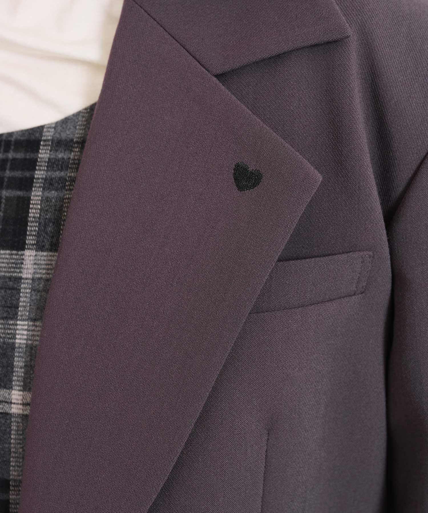 Special-Price-SALE ハート刺繍入り テーラードジャケット TINA：JOJUN