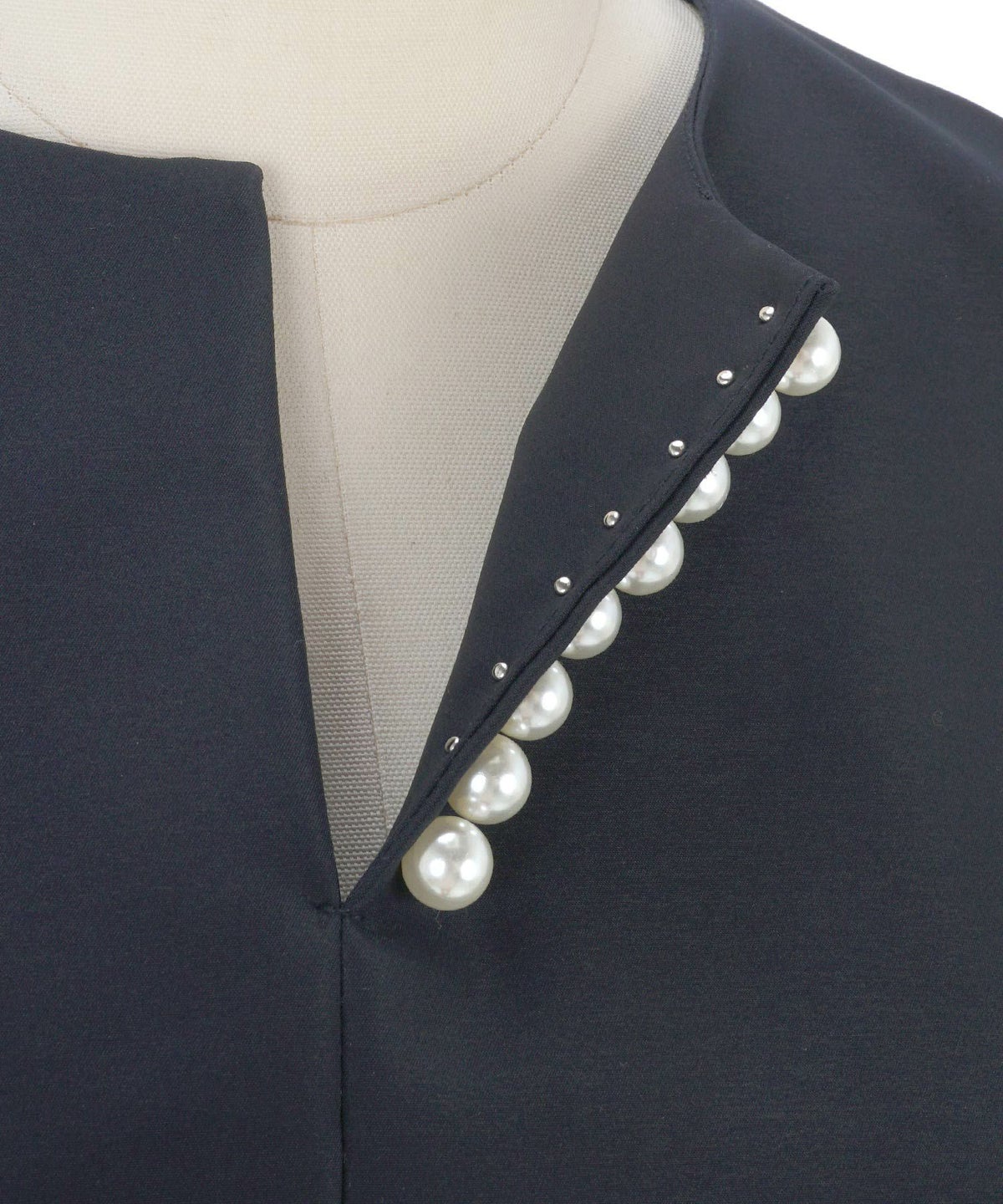 手洗い可/トップス/ブラウス/長袖/オケージョン/パール/綺麗め/ペプラム/大人/上品/可愛い