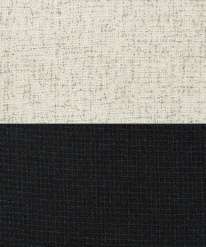 レディース/トップス/プルオーバー/ブラウス/オケージョン/ペプラム/ツイード/春/夏/秋/冬/9分袖/アイボリーミックス/ネイビーミックス