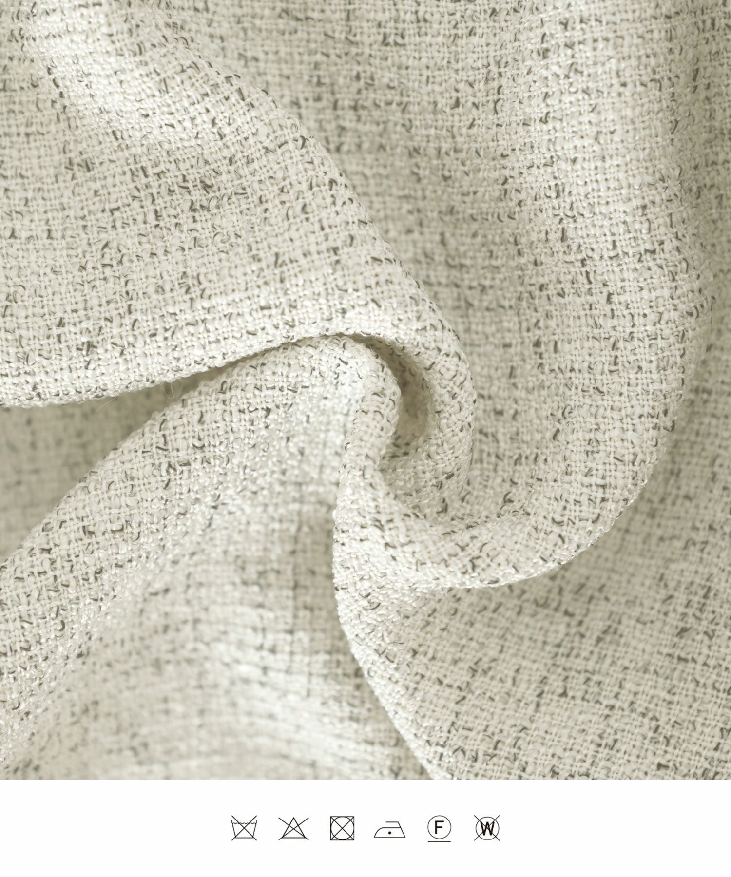 セレクト オケージョン ツイード ペプラム トップス HUIT 全2色