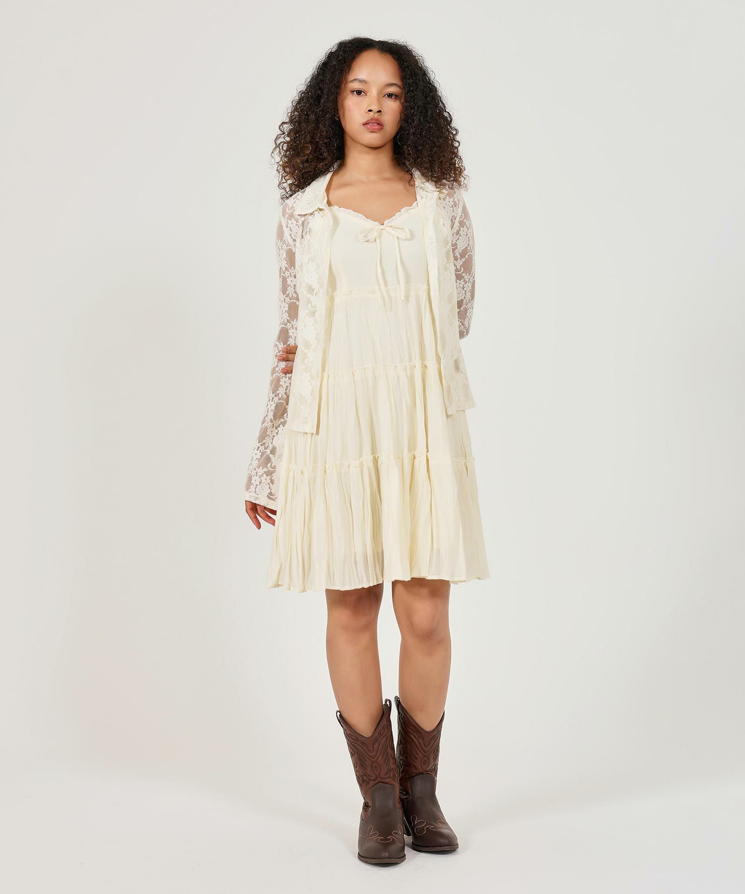 カットレース シアートップス TINA:JOJUN 全2色|tnj511-0815【3】 カットレース シアートップス TINA:JOJUN 全2色|tnj511-0815【3】