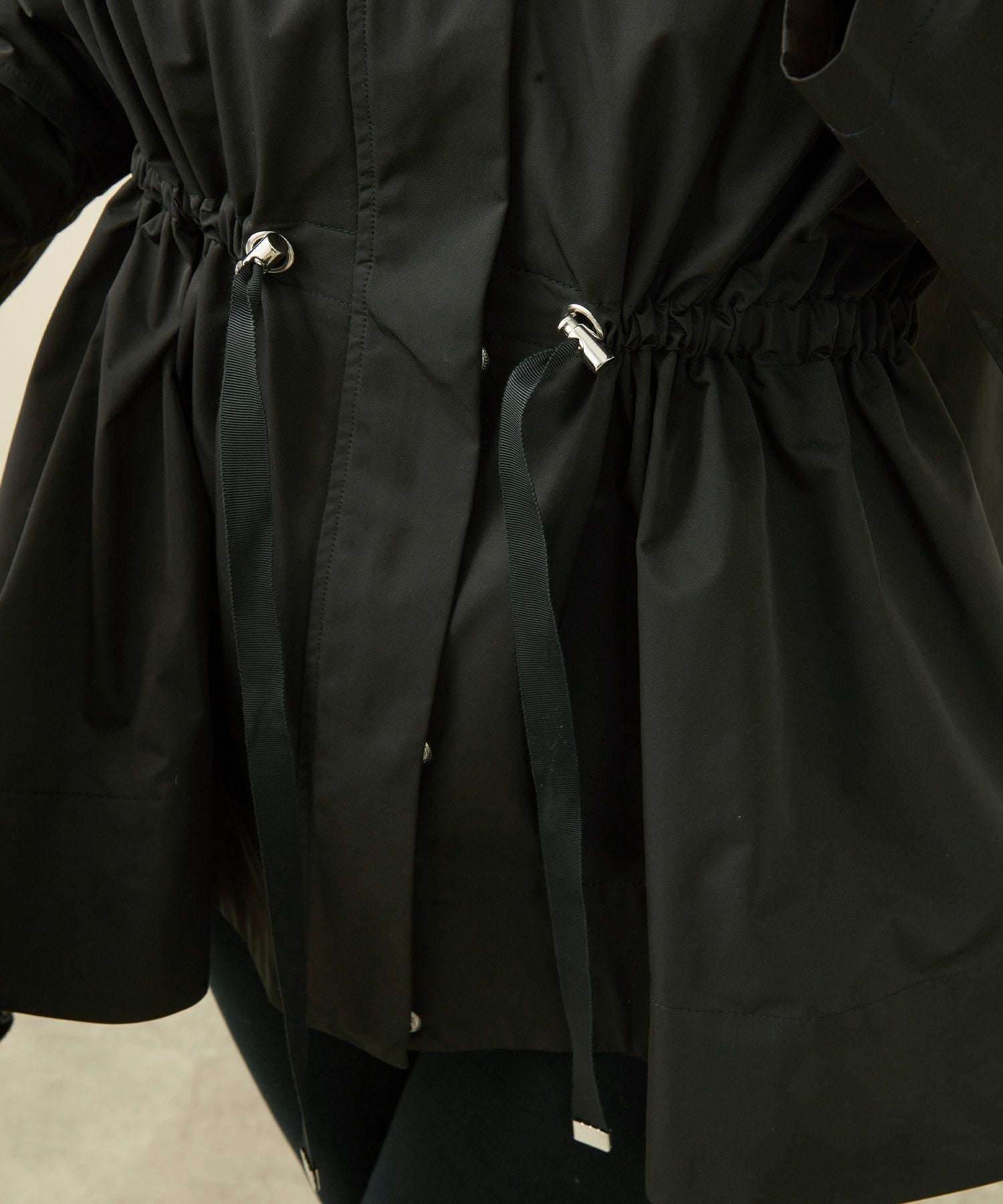 撥水加工 ドロスト フード付きZIP UP ジャケット Liala×PG 全2色