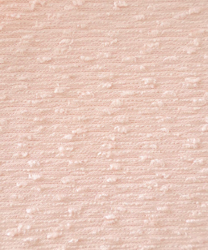 レディース/トップス/ブラウス/バルーンスリーブ/ペプラム/ネップ/オーバーシルエット/春/夏/秋/9分袖/ホワイト/ピンク/ブラック