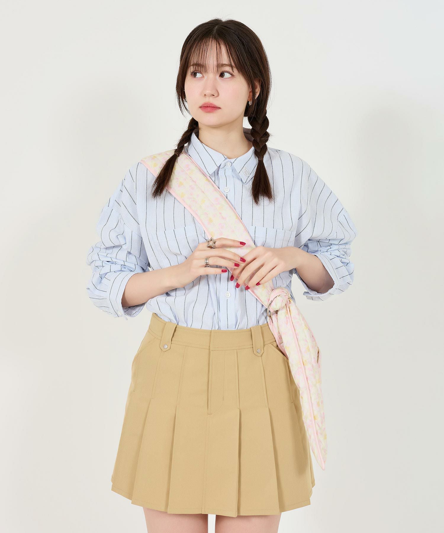 ユニセックス 柄シャツ TINA：JOJUN 全3色｜tnj811-0823【6】