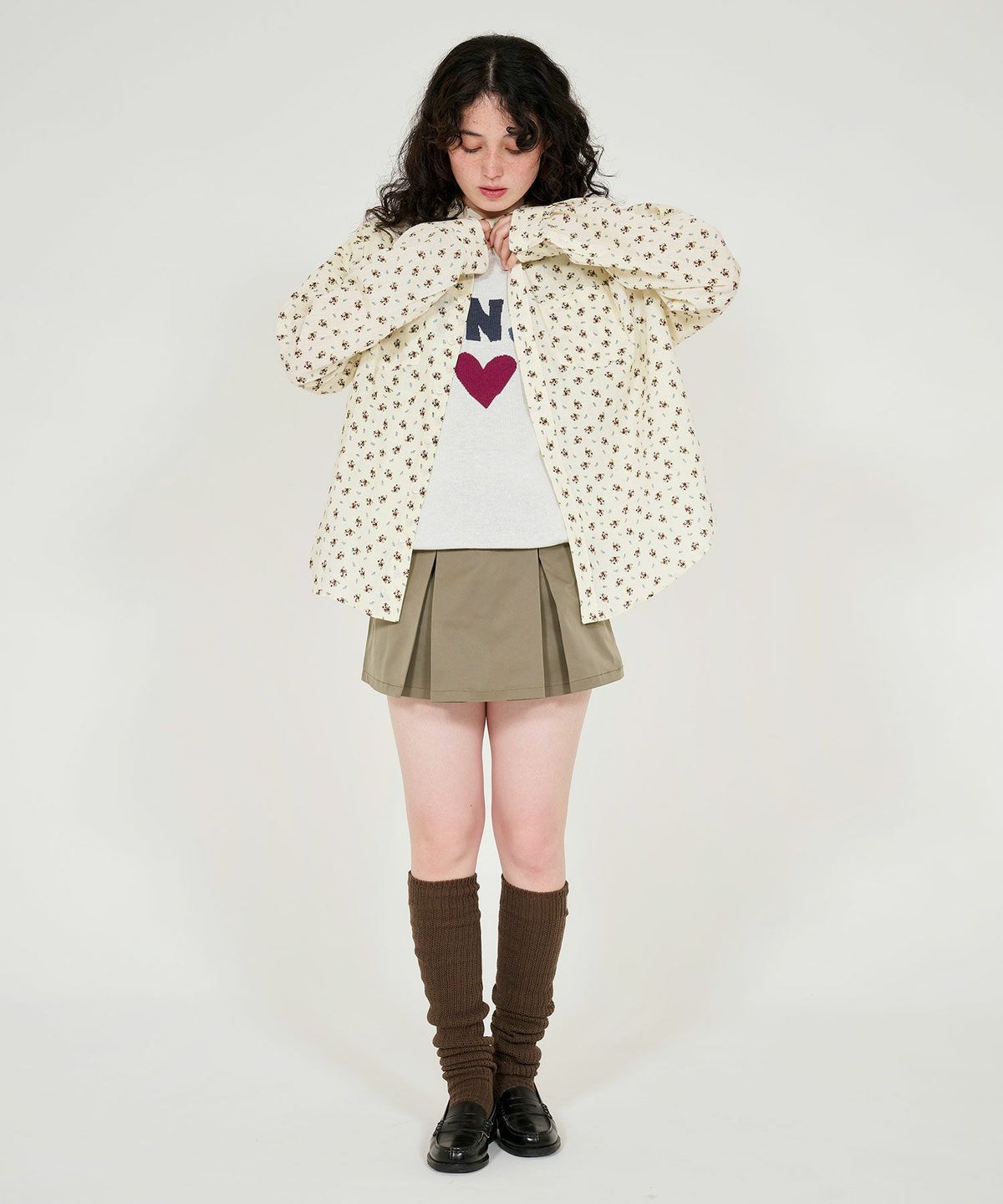 トップス/シャツ/オーバーサイズ/ユニセックス/柄シャツ