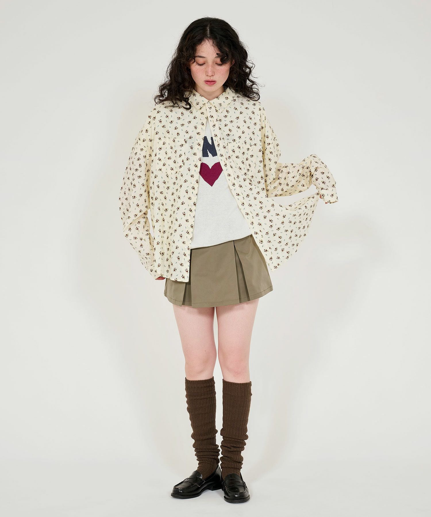 ユニセックス 柄シャツ TINA：JOJUN 全3色｜tnj811-0823【6】