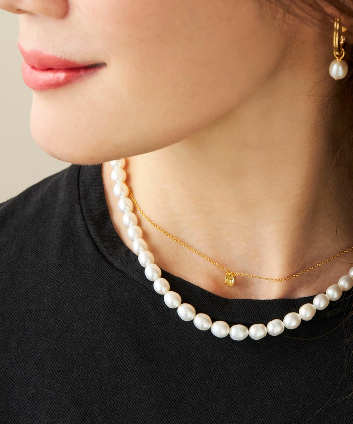淡水パール ネックレス Freshwater Pearl Necklace