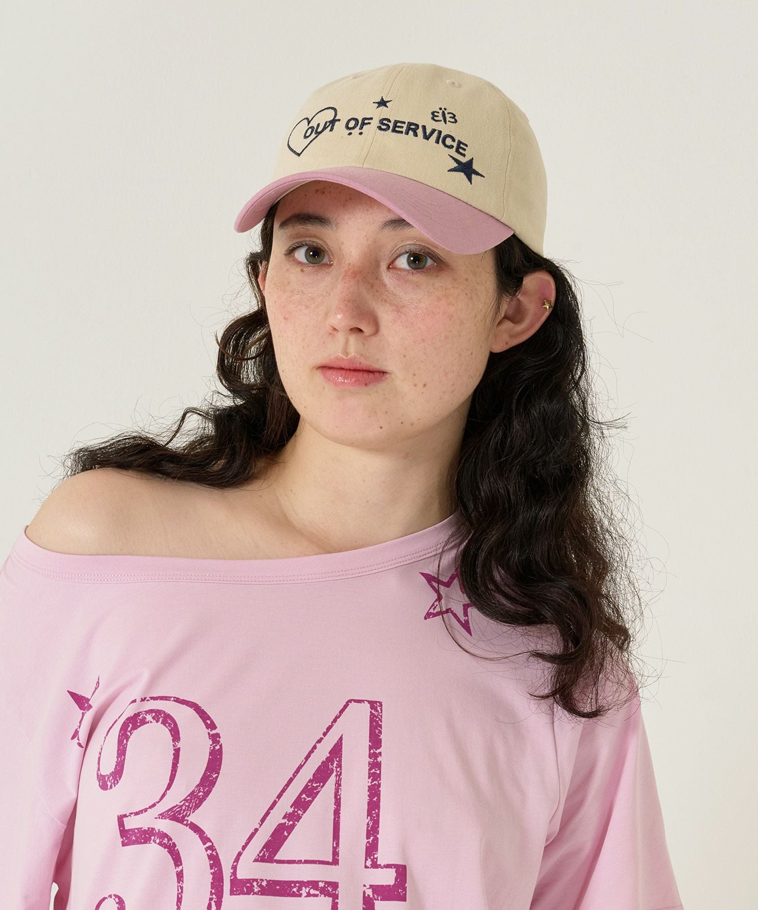 バイカラー コットンキャップ TINA：JOJUN 全4色｜tnj914-0816【7】