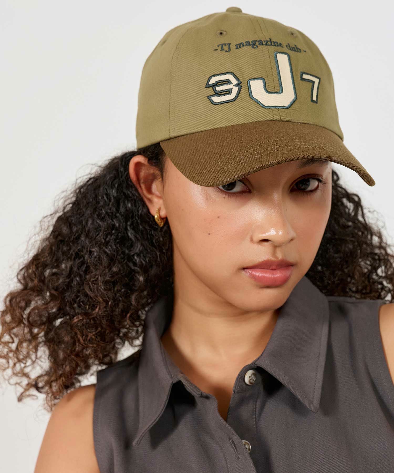 バイカラー コットンキャップ TINA：JOJUN 全4色｜tnj914-0816【7】