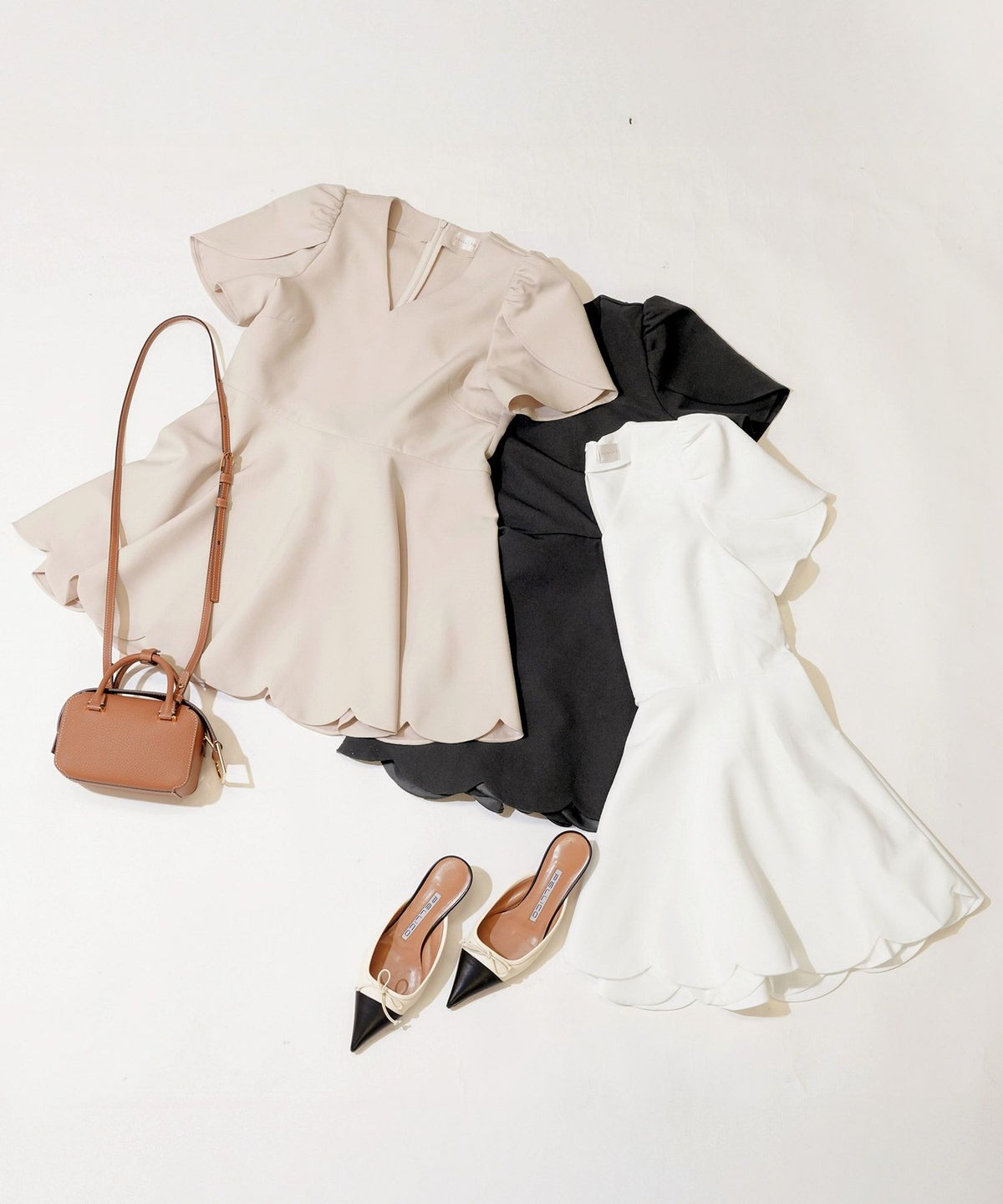 ブラウス ウォッシャブル レディース ファッション トップス おしゃれ オシャレ オフィス エレガント きれいめ 長め 白 春 ジョイントスペース