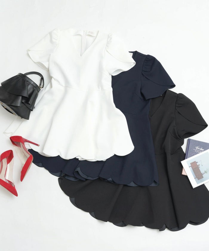 ブラウス ウォッシャブル レディース ファッション トップス おしゃれ オシャレ オフィス エレガント きれいめ 長め 白 春 ジョイントスペース