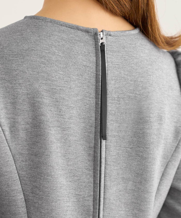 ワンピースフリルレディースパールおしゃれきれいめファッションかわいい大人ジョイントスペース