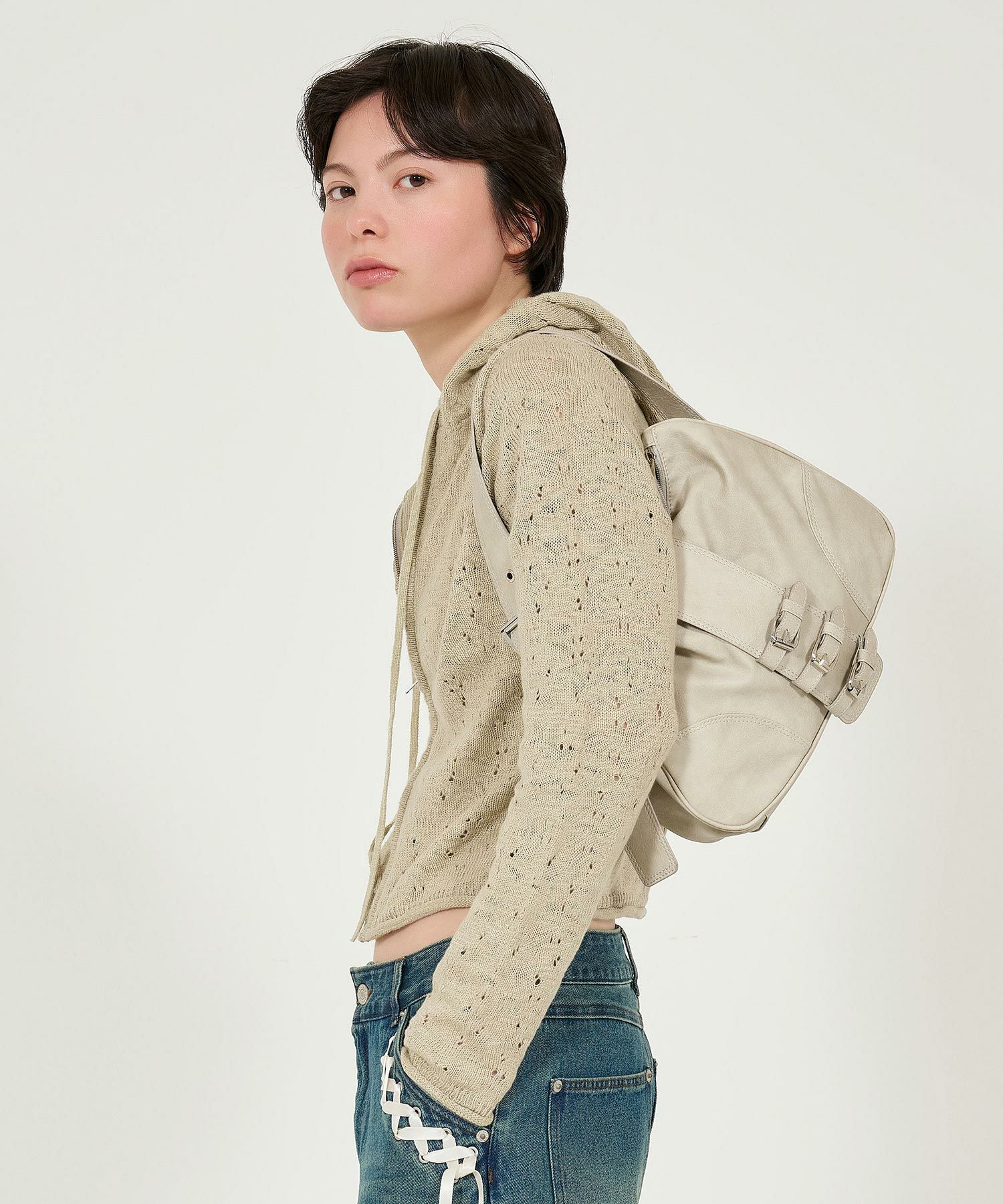 バックル ミニハンドバッグ TINA：JOJUN 全2色｜tnj922-0840【4