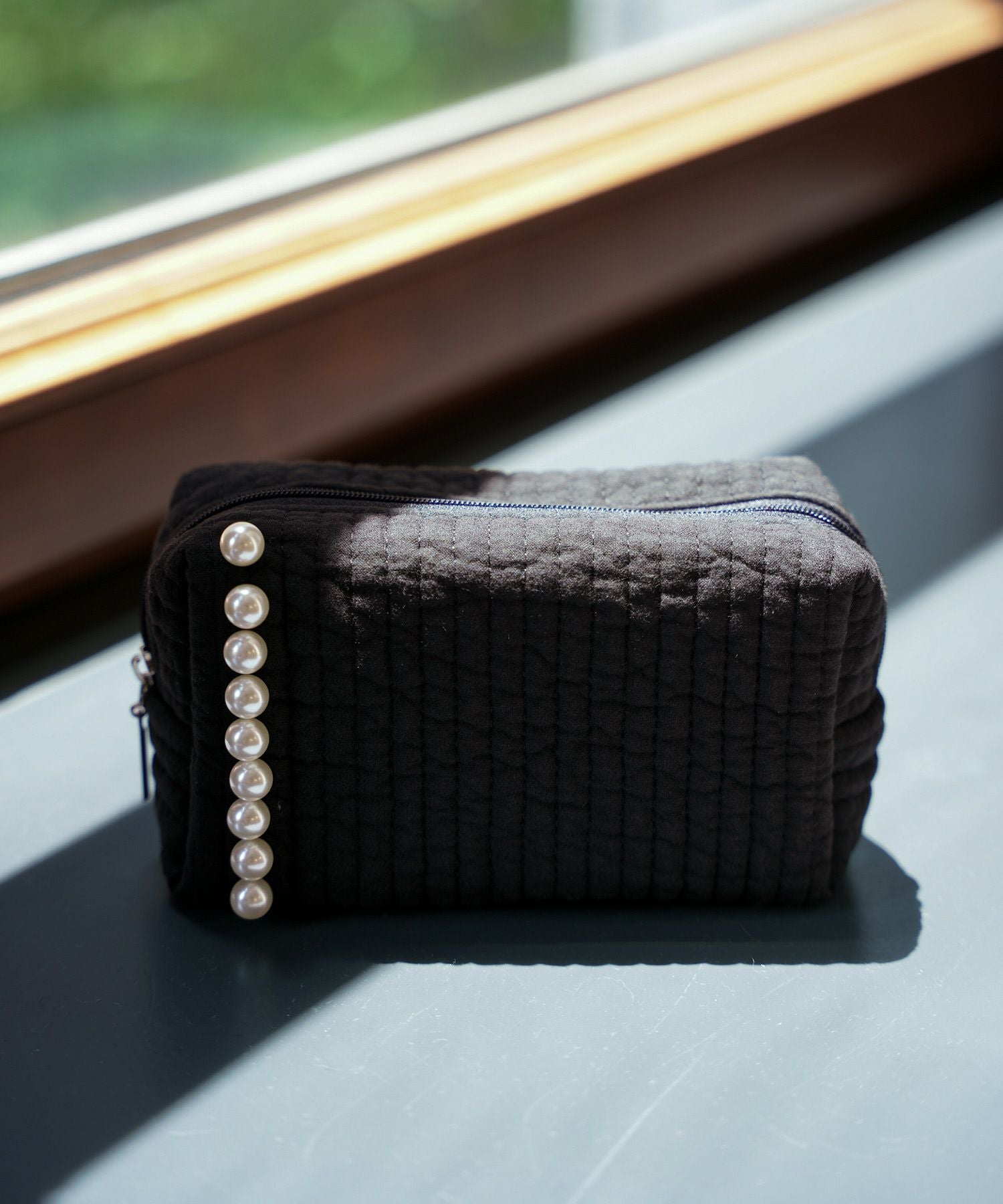 パール トリム ヌビ ポーチ small HUIT 全5色｜hit917-0131【5