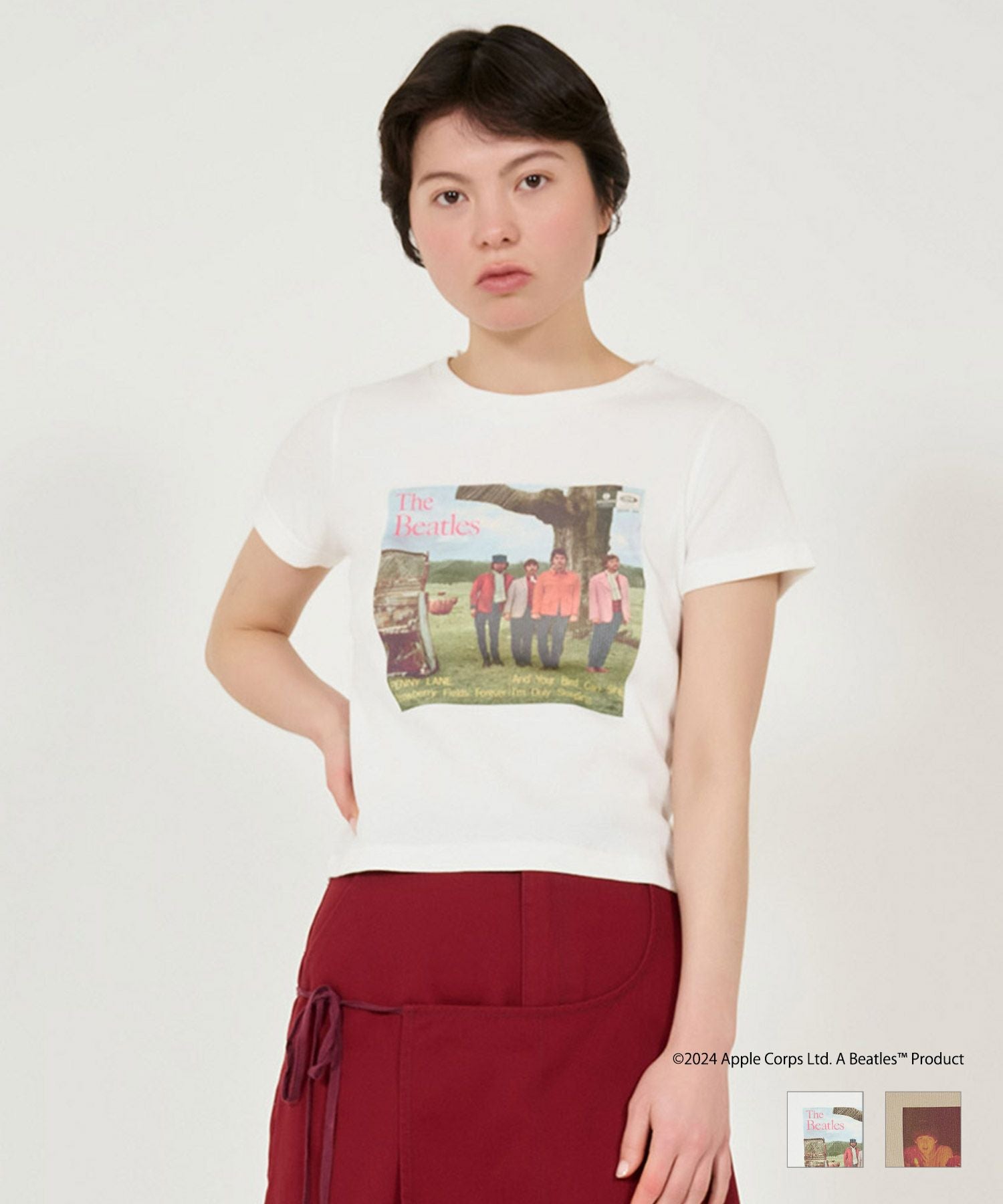 新品】T. JAPAN mini border tunic mini border tunic - T. japan
