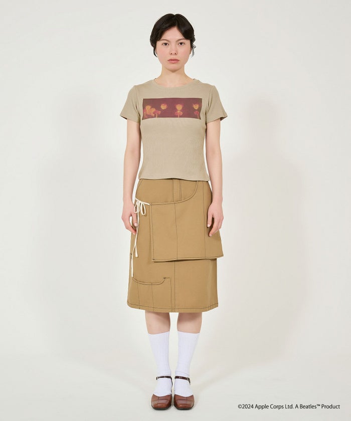 Tシャツ/トップス/リブTシャツ/ビートルズ