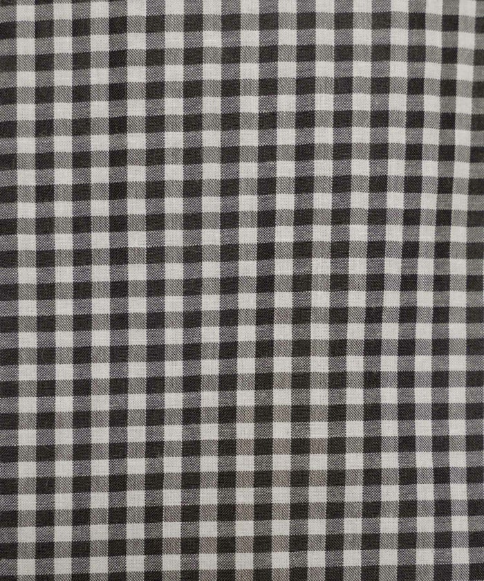 レディース/ワンピース/フリル/フレア/ギャザー/バイカラー/配色/パイピング/ギンガム/無地/前あき/授乳/低身長さん/ギンガムチェック柄/ブラック/ブルーグレー/ネイビー/フェミニン/上品/ガーリー/春/夏