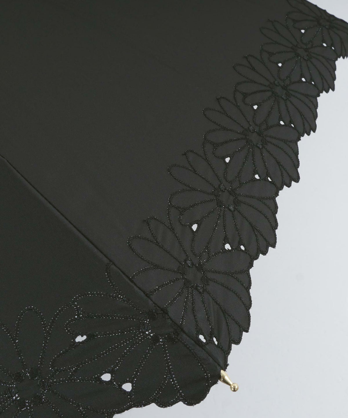 セレクト/ 傘 おしゃれ コンパクト かわいい レディース 女性 女の子 黒 大人 人気 花びら フラワー ジョイントスペース