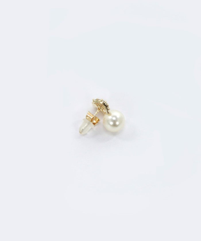 リボンビジューパールピアスPrimaScherrer全1色｜psc965-0844【1】