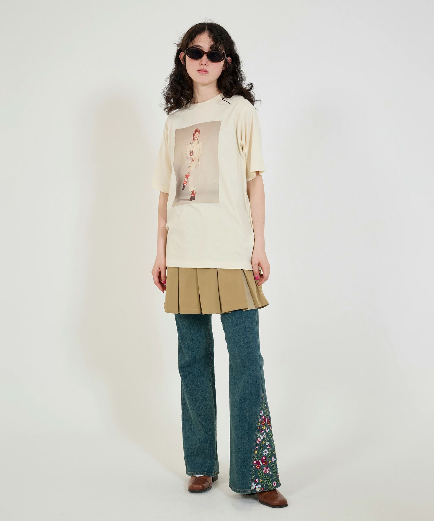限定Price！SALE David Bowie ユニセックスTシャツ TINA：JOJUN 全2色