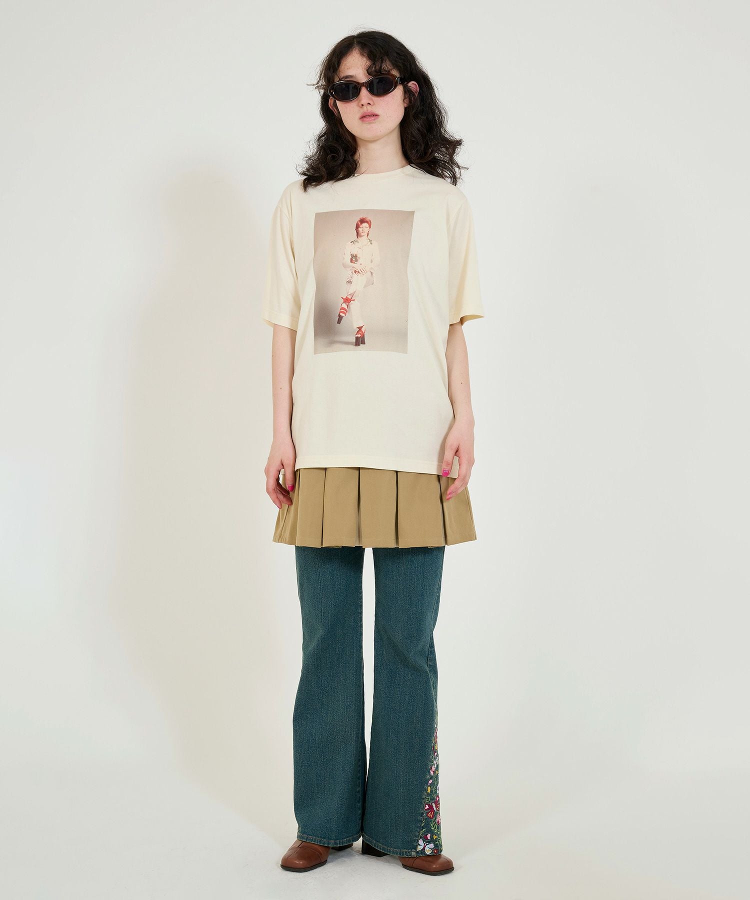 限定Price！SALE David Bowie ユニセックスTシャツ TINA：JOJUN 全2色