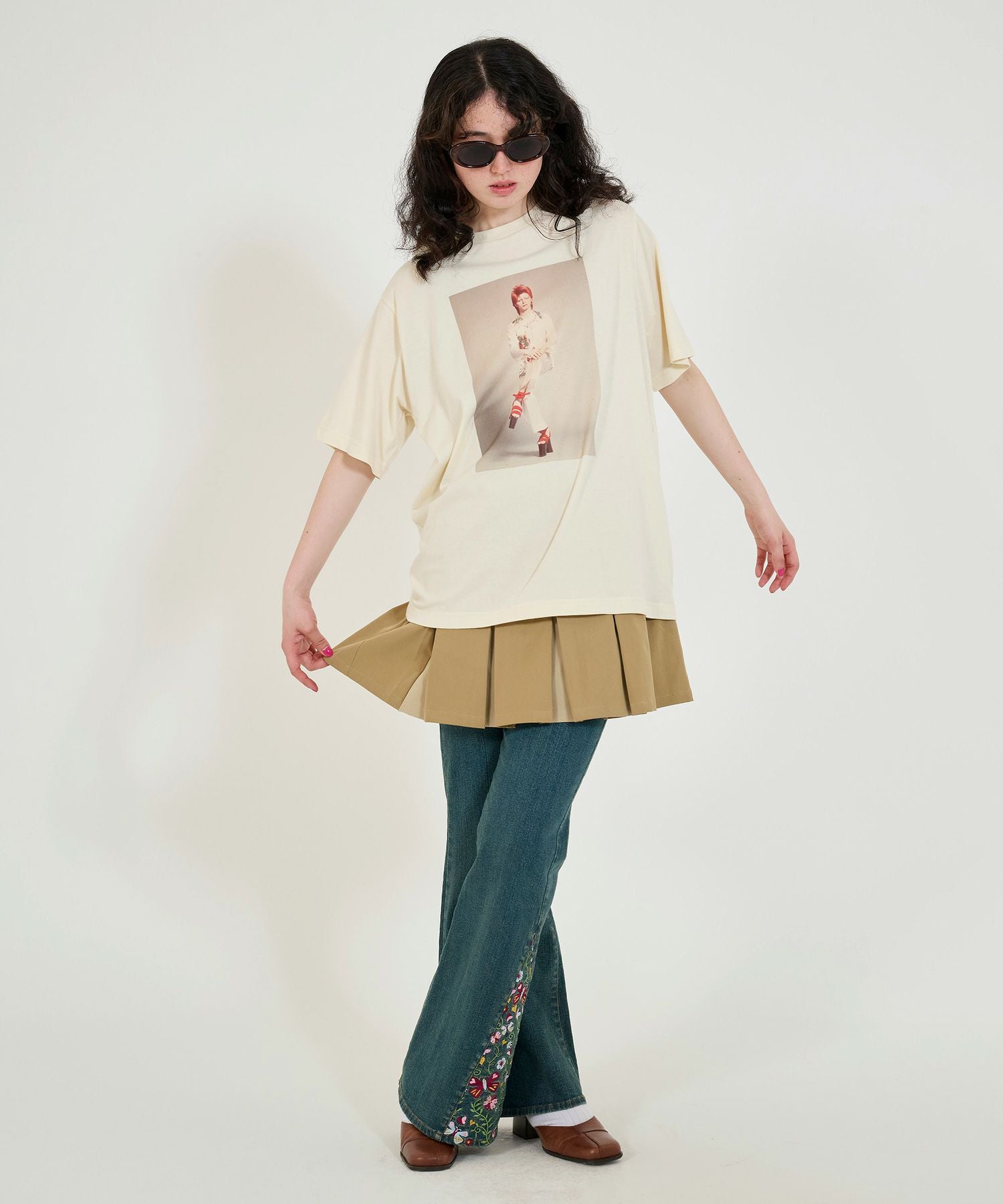 限定Price！SALE David Bowie ユニセックスTシャツ TINA：JOJUN 全2色