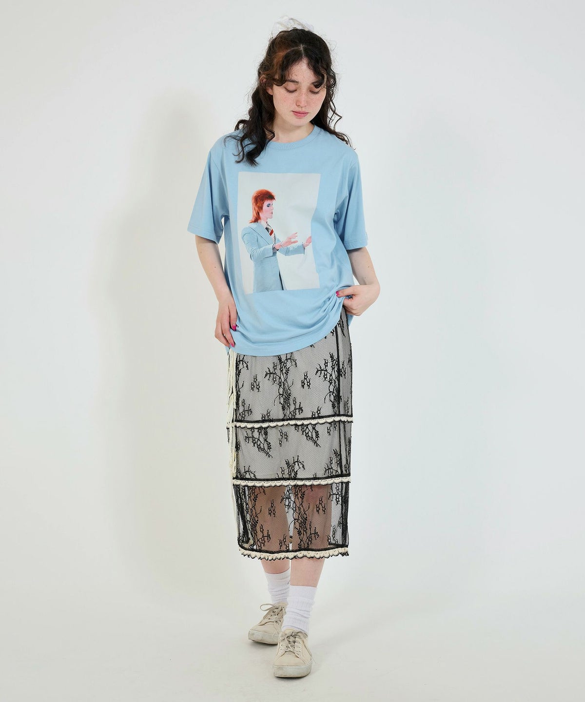 ユニセックス/Tシャツ/半袖/夏/プリントTシャツ