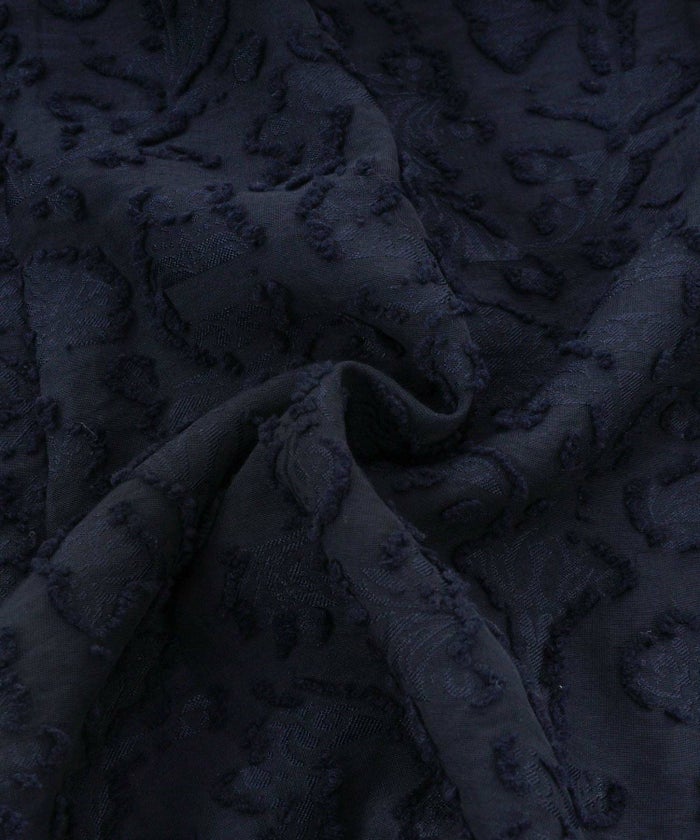 手洗い可/ブラウスおしゃれレディース白オフィス春夏秋エレガント可愛いかわいいきれいめ紺ジョイントスペース