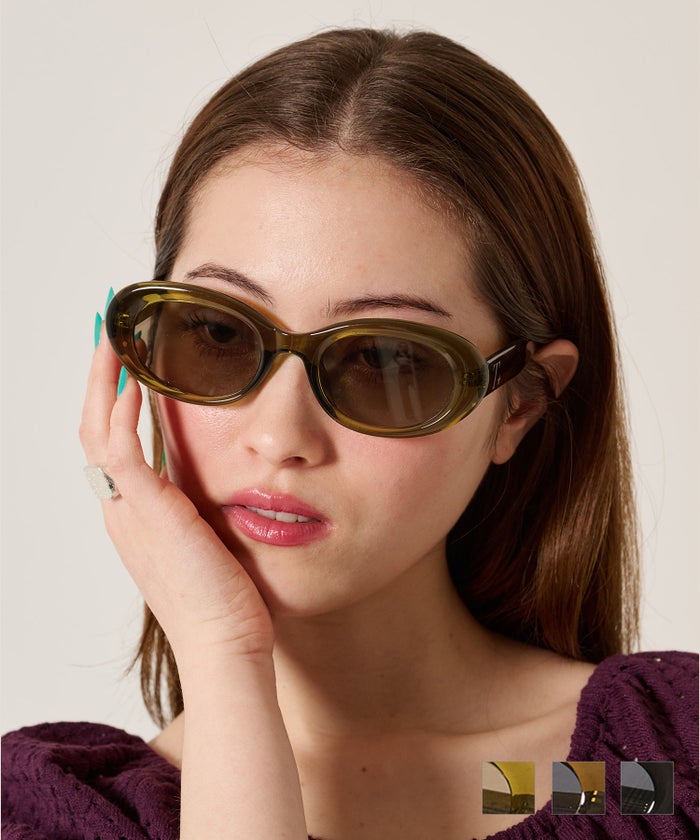 小物/グッズ/雑貨/アクセサリー/サングラス/オーバルサングラス