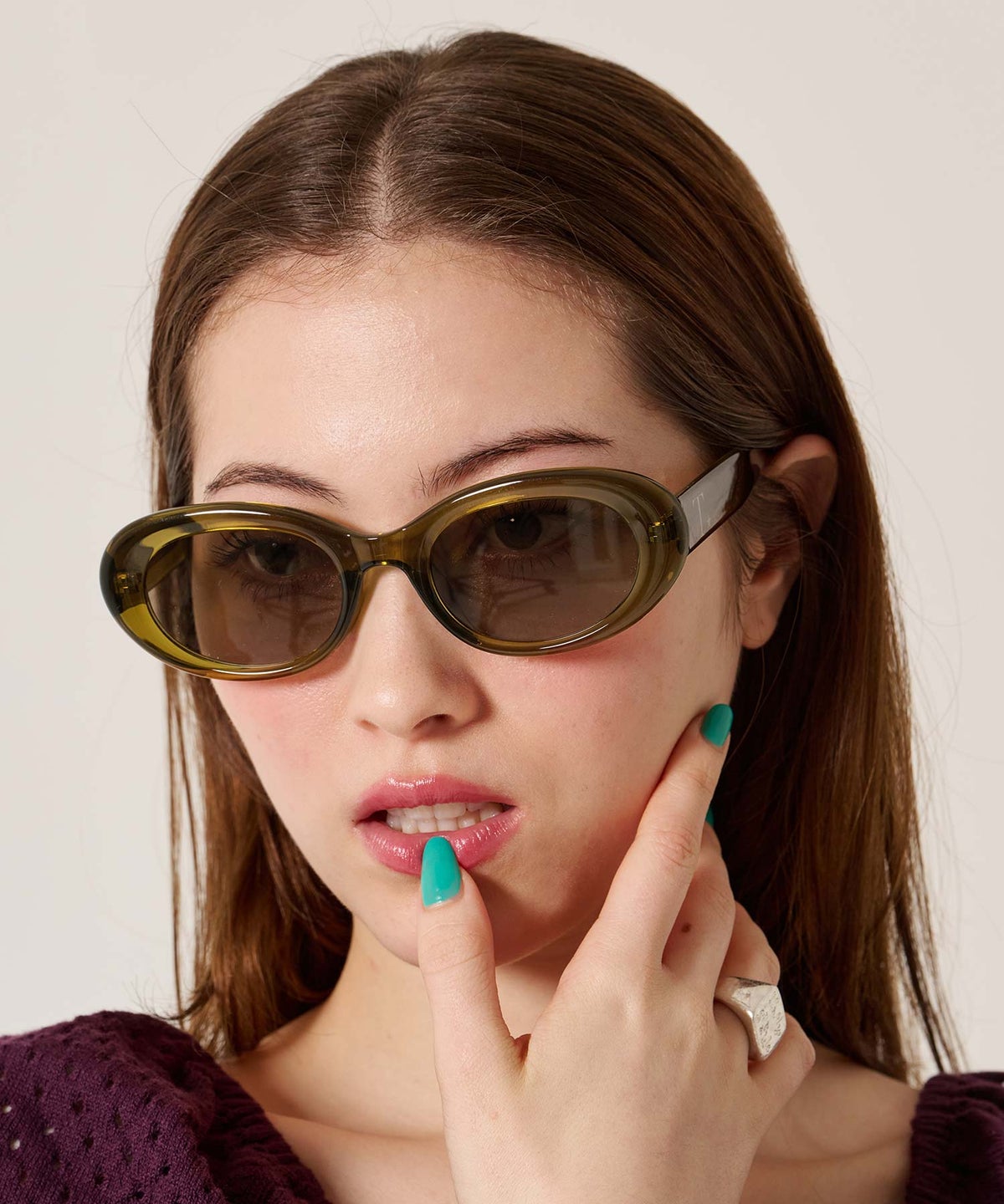 小物/グッズ/雑貨/アクセサリー/サングラス/オーバルサングラス