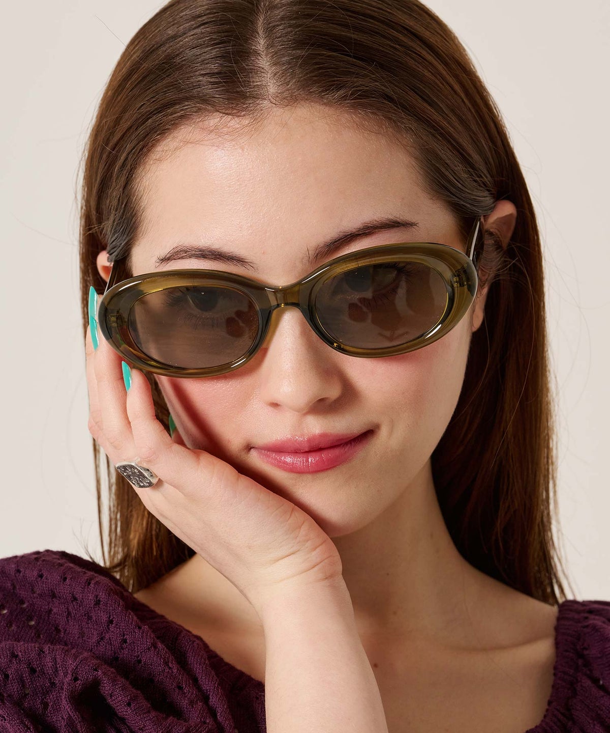 小物/グッズ/雑貨/アクセサリー/サングラス/オーバルサングラス