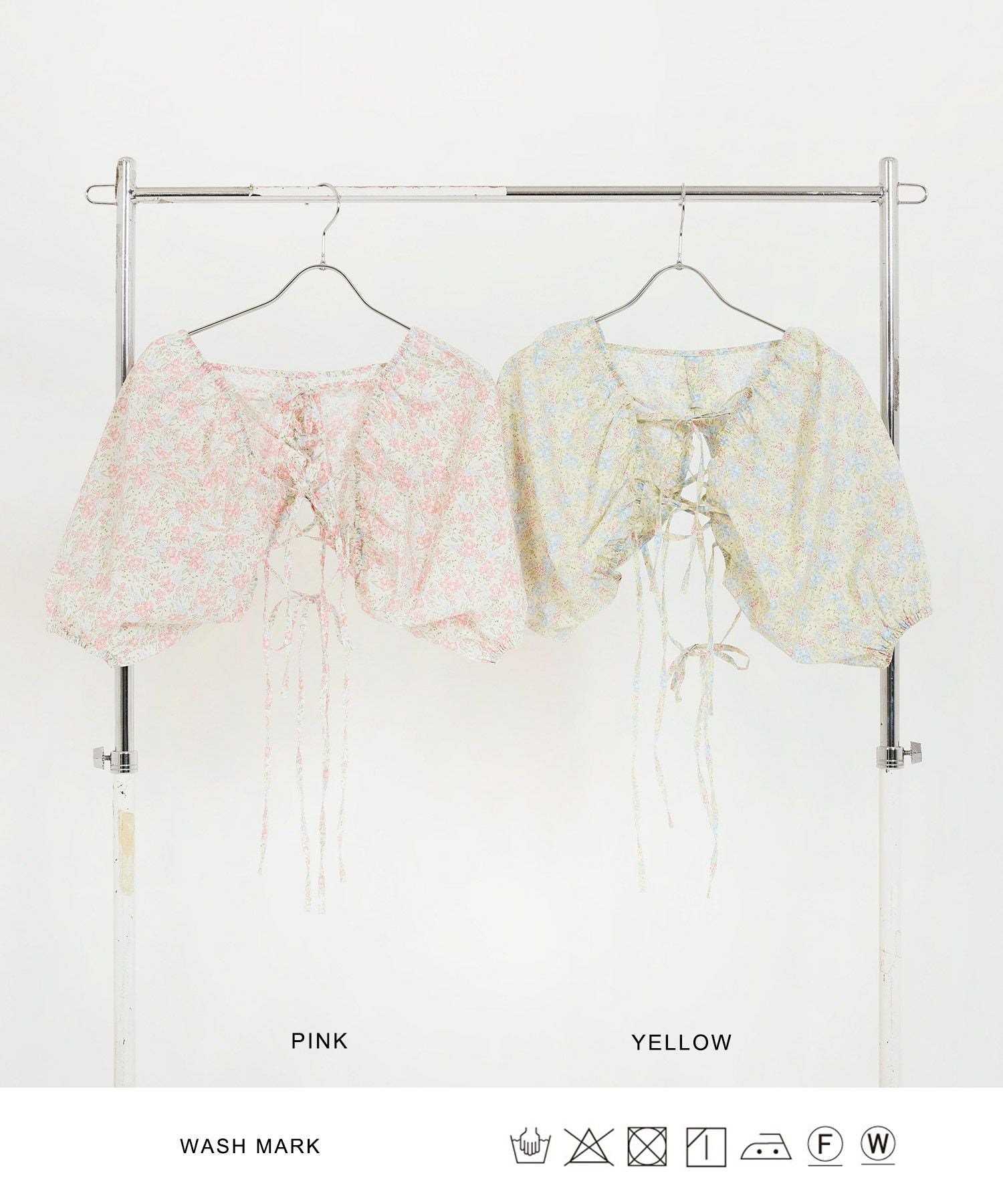 限定Price！SALE 小花柄 レースアップボレロ TINA：JOJUN 全2色