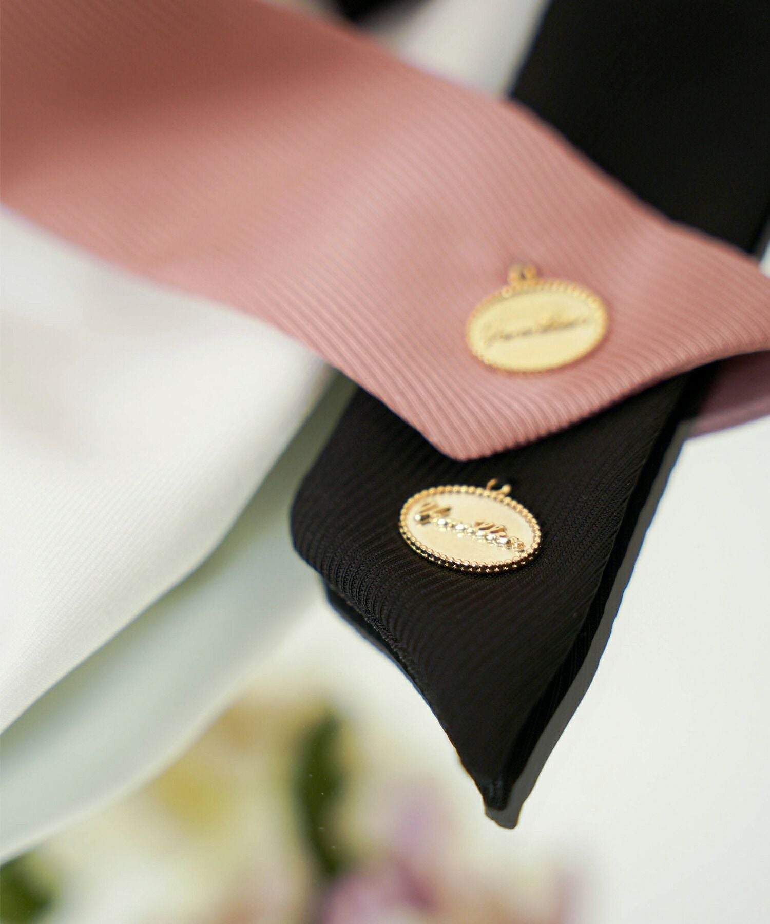 vaniller オリジナルチャーム付き リボン シュシュ le reve vaniller