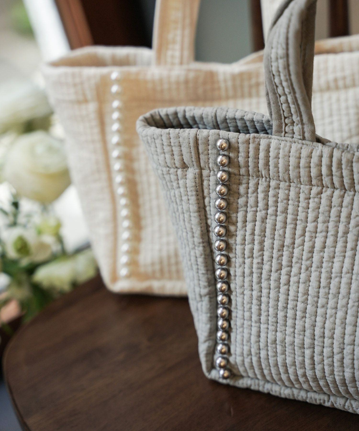 パールトリム ヌビ バッグ ミニ HUIT 全4色｜hit922-0151【10