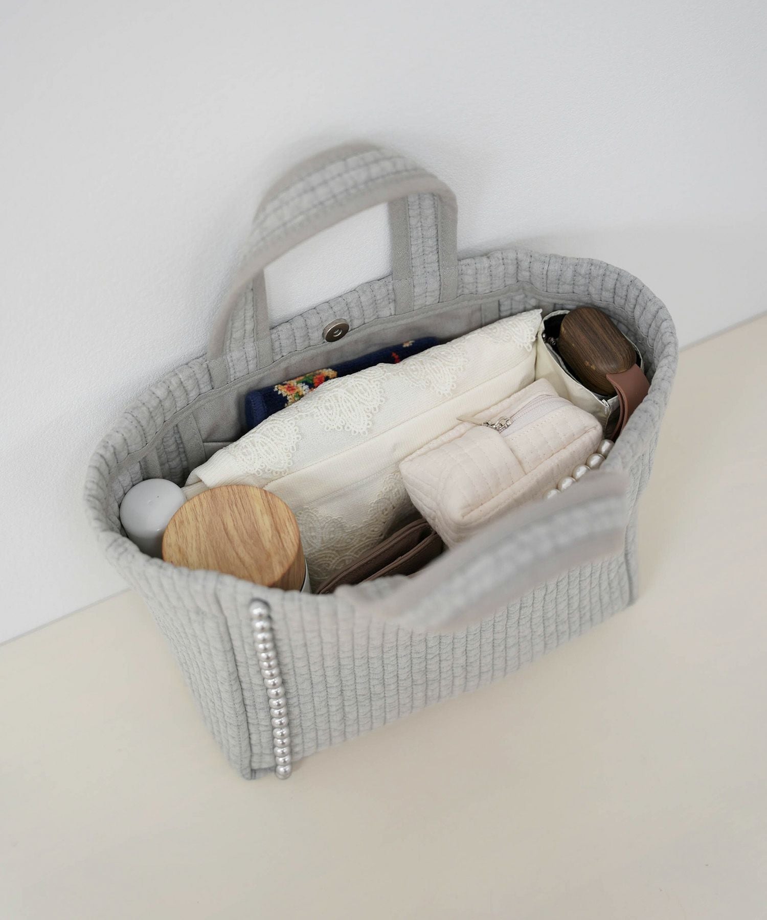 パールトリム ヌビ バッグ ミニ HUIT 全4色｜hit922-0151【9