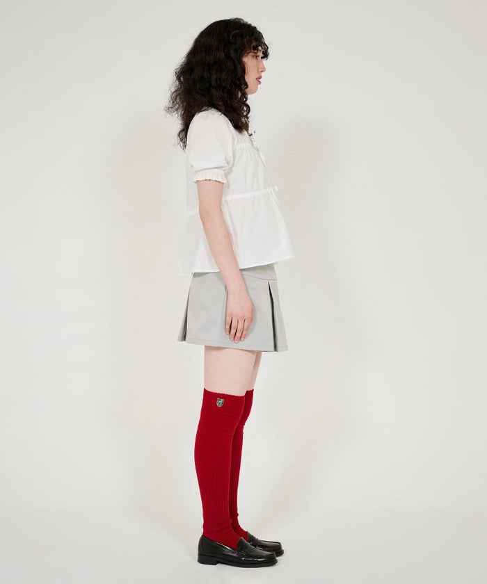 ボトムス/キュロット/スカートパンツ/ミニ丈