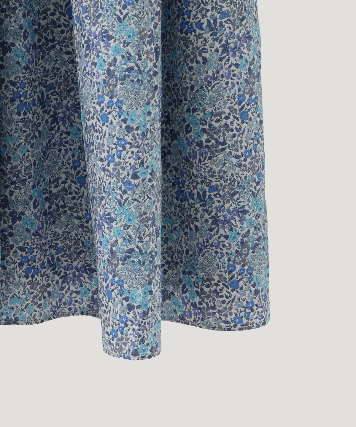 ワンピース/パフスリーブ/ロング/ワンピース/ブルー/ピンク/S/M