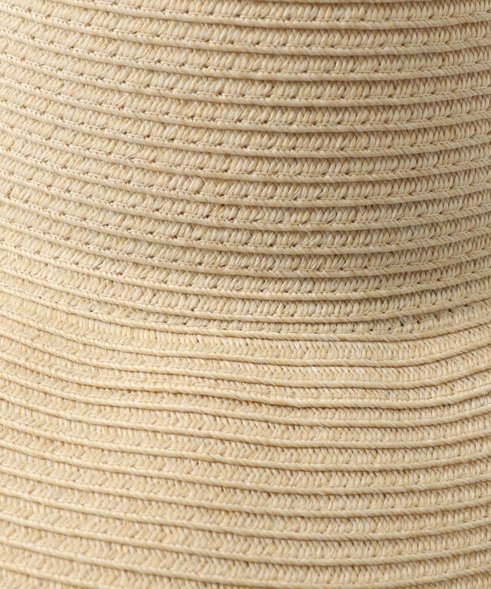 チャーム スリット つば広 夏/アイボリー/ベージュ/F