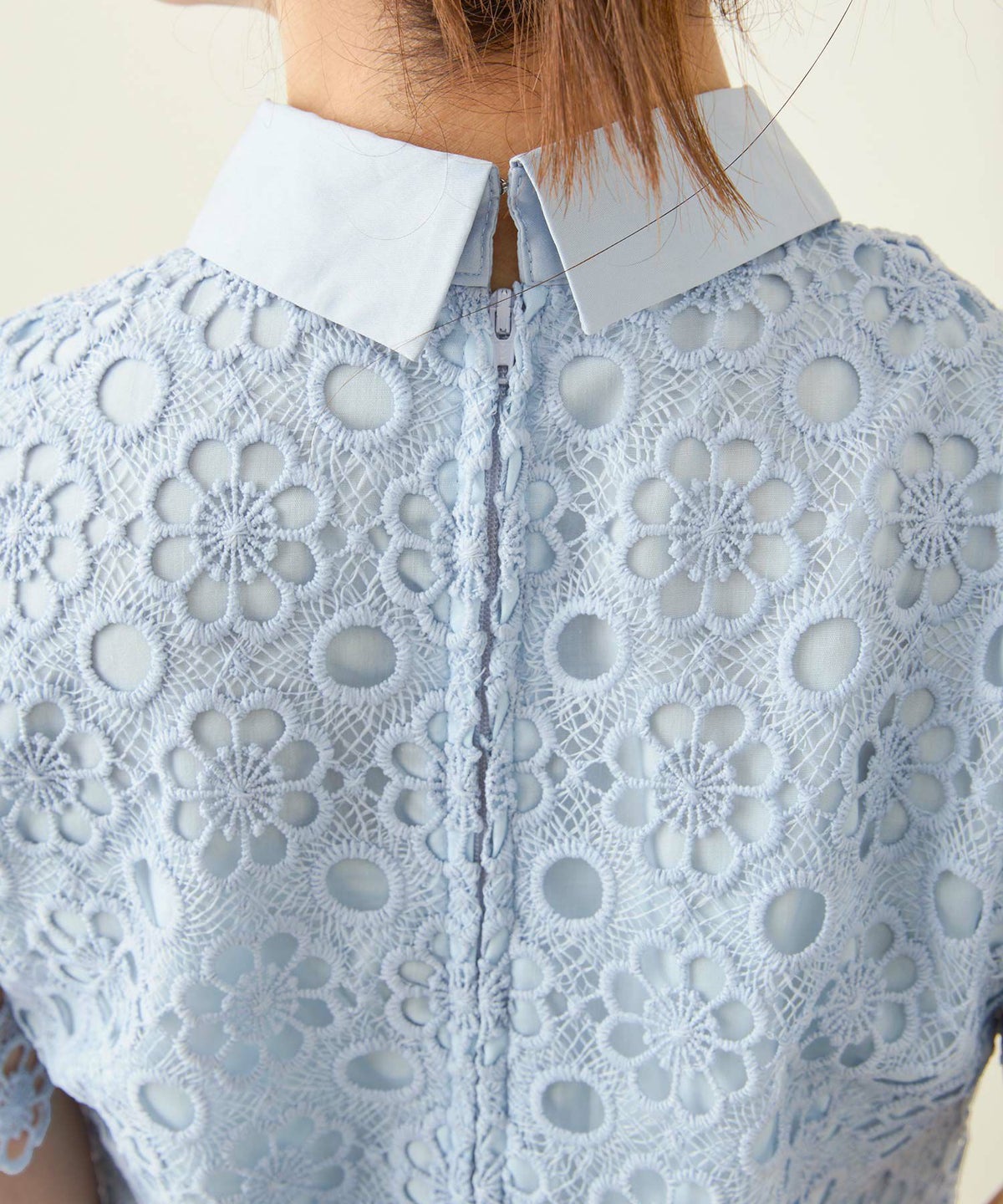 手洗い可 コーデ お呼ばれ 上品 清楚 夏 半袖 レディース おしゃれ 白黒 オフィス かわいい 大人 きれいめ ジョイントスペース