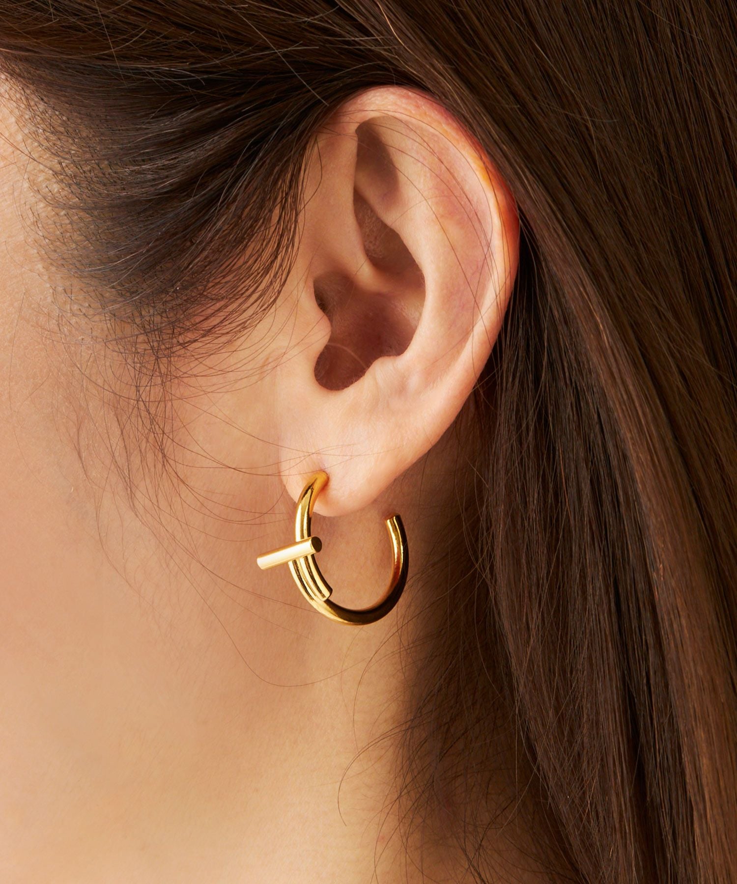 T フープ ピアス イヤリング T Hoop Pierce Earring （Liala） 全2種