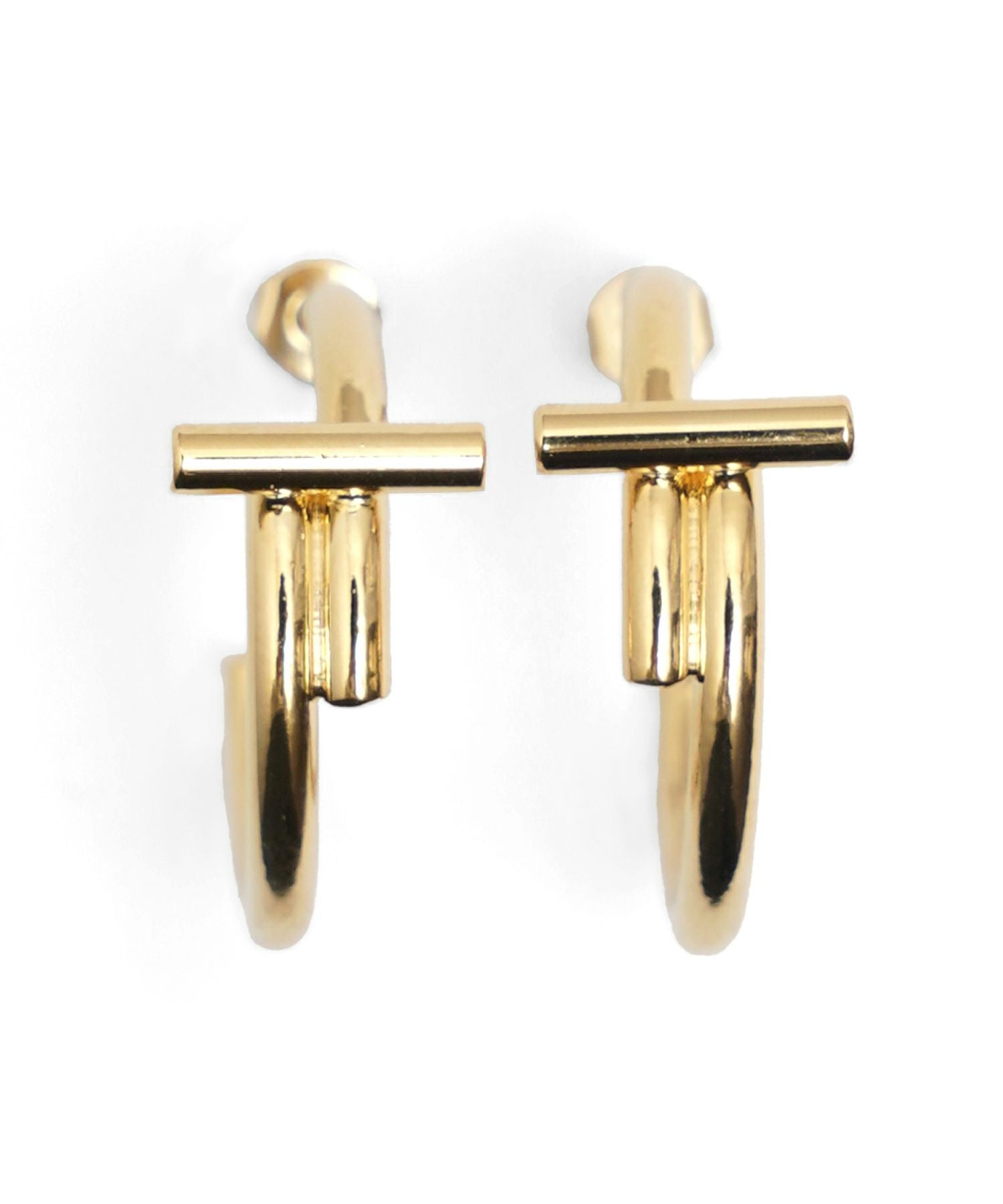 T フープ ピアス イヤリング T Hoop Pierce Earring （Liala） 全2種