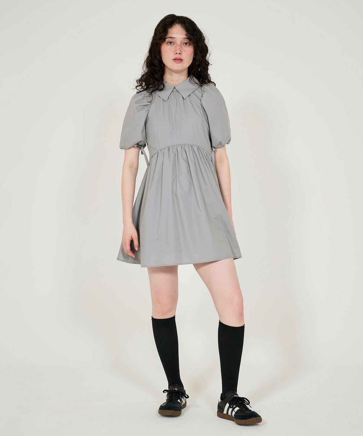 ワンピース/半袖/ミニ丈/シャツ