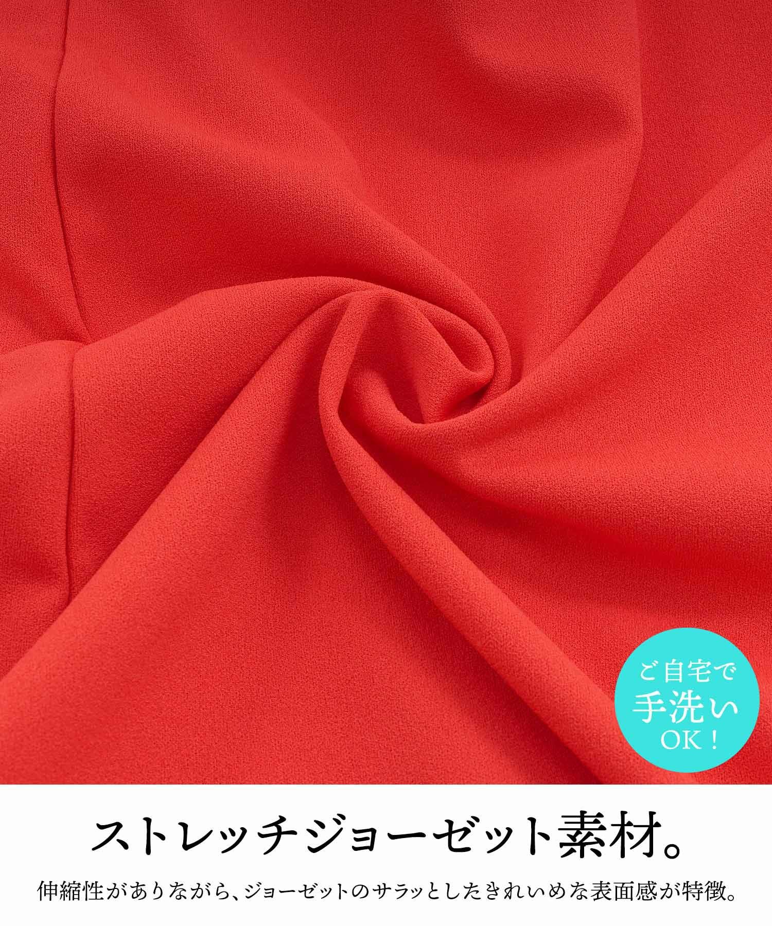 フリルスリーブ リボン付き リラックス ワンピース Prima Scherrer 全3