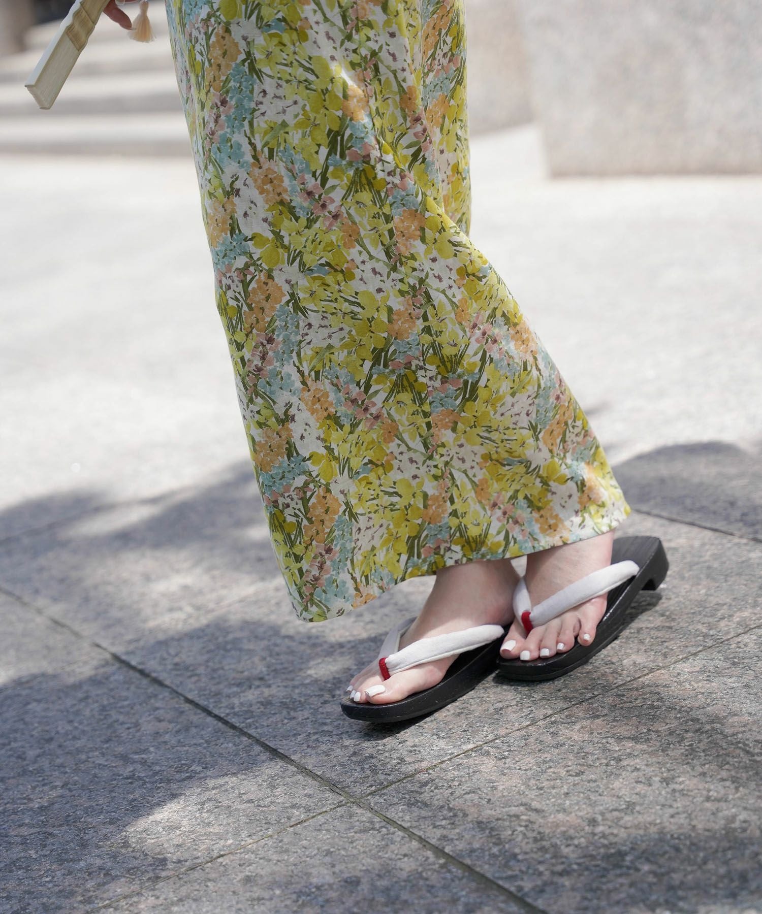 CLEARANCE-SALE 浴衣 兵児帯 セット Made with Liberty Fabric HUIT 全
