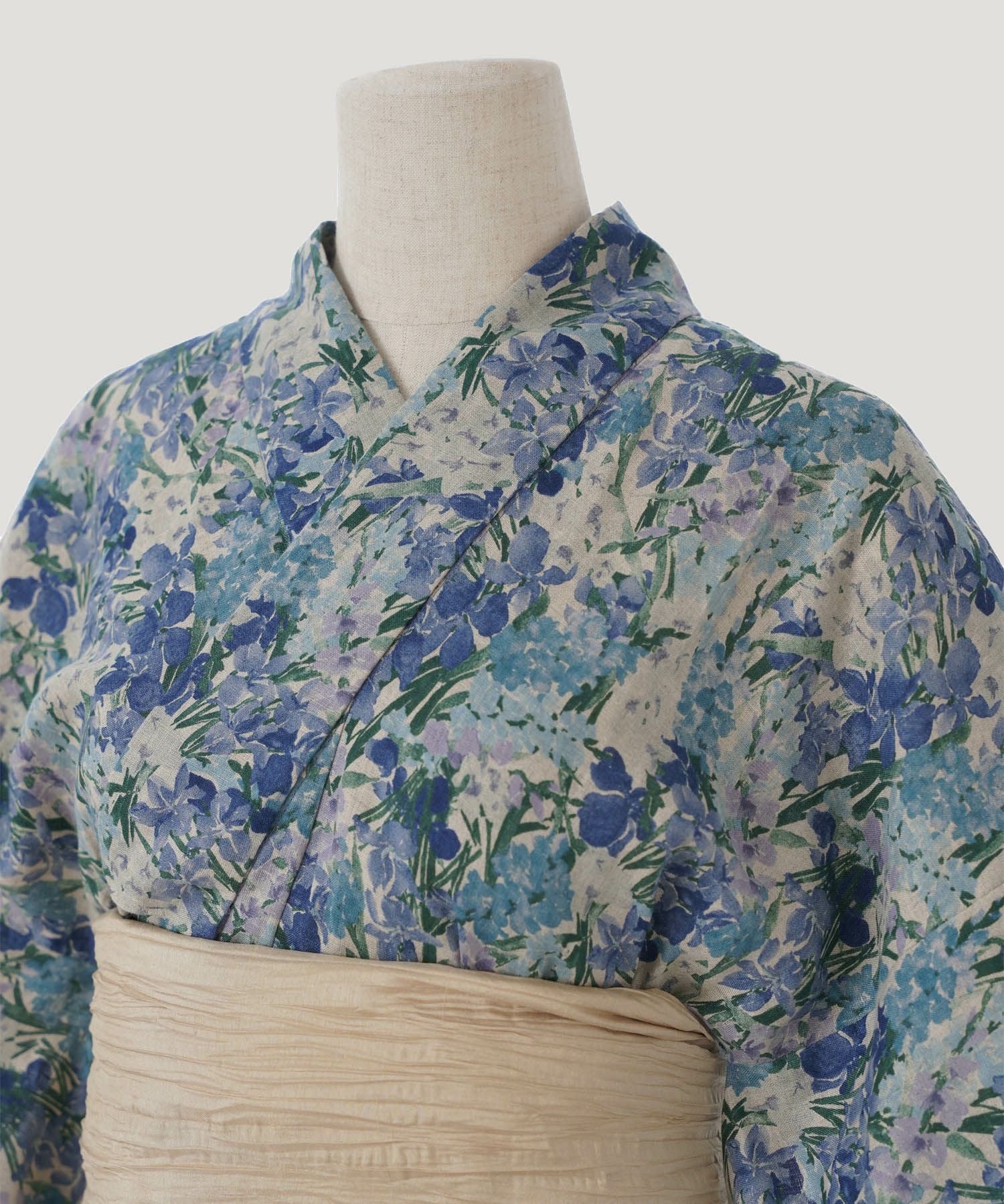 PRE-SUMMER-SALE 浴衣 兵児帯 セット Made with Liberty Fabric HUIT