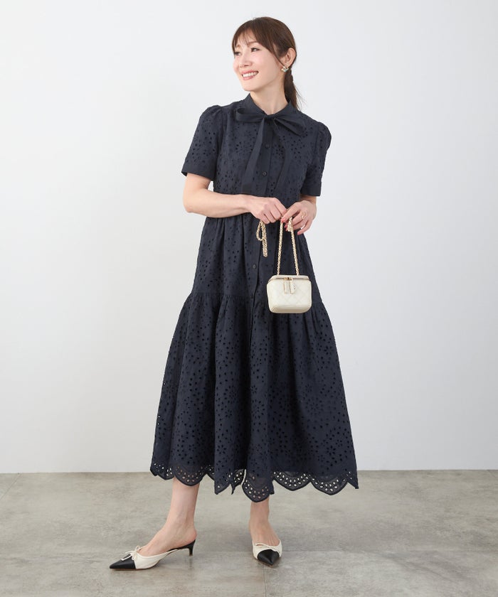 新色追加 手洗い可 上品 きれいめ 白黒 レディース 洗える 春夏 秋 かわいい 大人 ロング ジョイントスペース