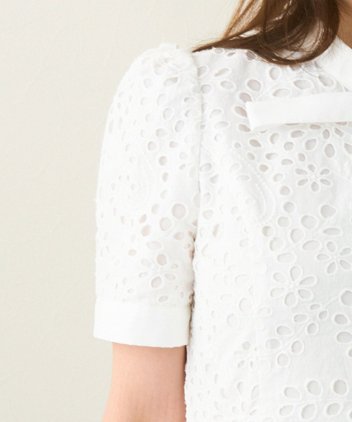 手洗い可レースワンピース半袖白黒レディース白い洗える春夏秋かわいい大人ロングジョイントスペース